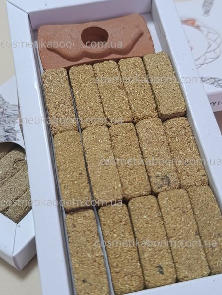 Набір арома-циглинки з тримачем Green Tree Smudge Bricks with Holder 00072183 фото