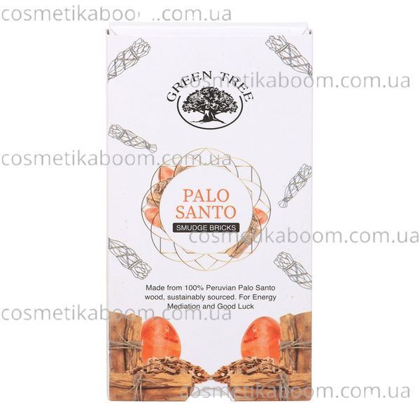 Набір арома-циглинки з тримачем Green Tree Smudge Bricks with Holder 00072183 фото