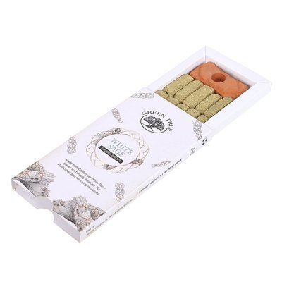 Набір арома-циглинки з тримачем Green Tree Smudge Bricks with Holder 00060773 фото
