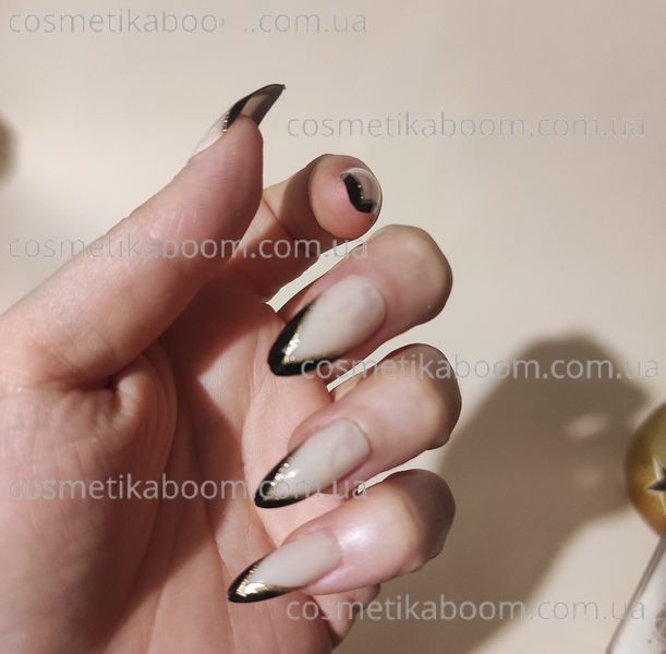 Накладные ногти с клеем Technic Cosmetics False Nails Almond "Coloured French Tip" 43216704 фото