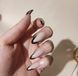 Накладные ногти с клеем Technic Cosmetics False Nails Almond "Coloured French Tip" 43216704 фото 4