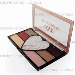 Палетка тіней Makeup Revolution Love the Revolution Eyeshadow Palette 1970322 фото Палетка тіней Makeup Revolution Love the Revolution Eyeshadow Palette 1970322 фото