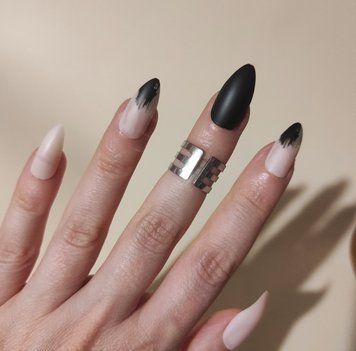 Накладні нігті із клеєм Technic Cosmetics False Nails "Painted Abstract" 32216704 фото