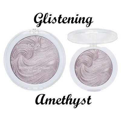 Хайлайтер MUA Shimmer Highlight Powder "Glistening Amethyst" 1970773 фото