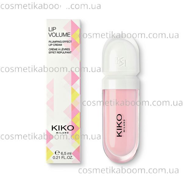 Блиск для збільшення об'єму губ Kiko Milano Lip Volume LV01TR фото