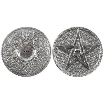 Двухсторонний держатель Silver Pentagram Incense Holder 47630 фото