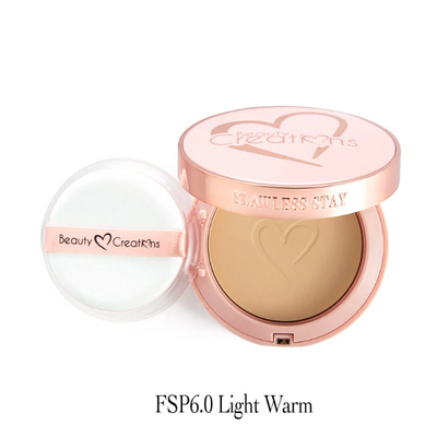 Пудровая основа для лица Beauty Creations Flawless Stay Powder foundation 7г. BC06LW фото