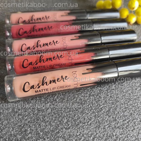 Стійкі рідкі матові помади Technic Cashmere Matte Lip Cream 3074208 фото Стійкі рідкі матові помади Technic Cashmere Matte Lip Cream 3074208 фото