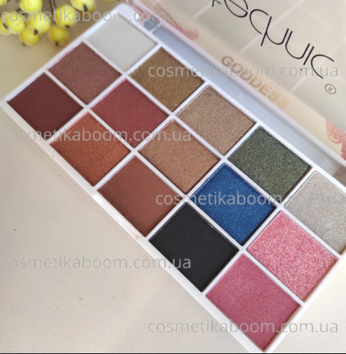 Палетка теней Technic 15 Colours Eyeshadow Palette "Goddess" 2216817 фото