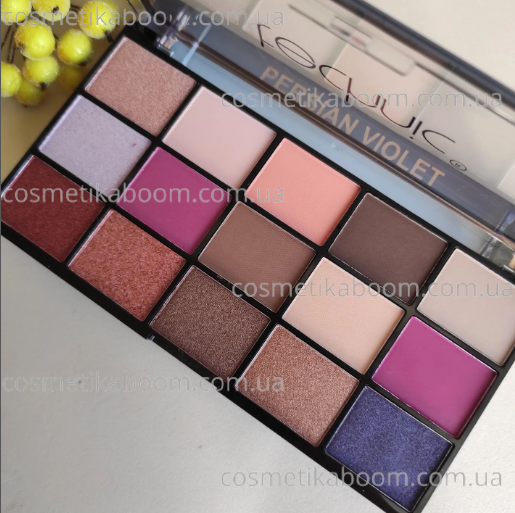 Палетка теней Technic 15 Colours Eyeshadow Palette "Persian Violet" 2216820 фото