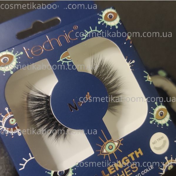 Накладні вії Technic Cosmetics False Eyelashes 3/4 Length Lashes 215431 фото Накладні вії Technic Cosmetics False Eyelashes 3/4 Length Lashes 215431 фото