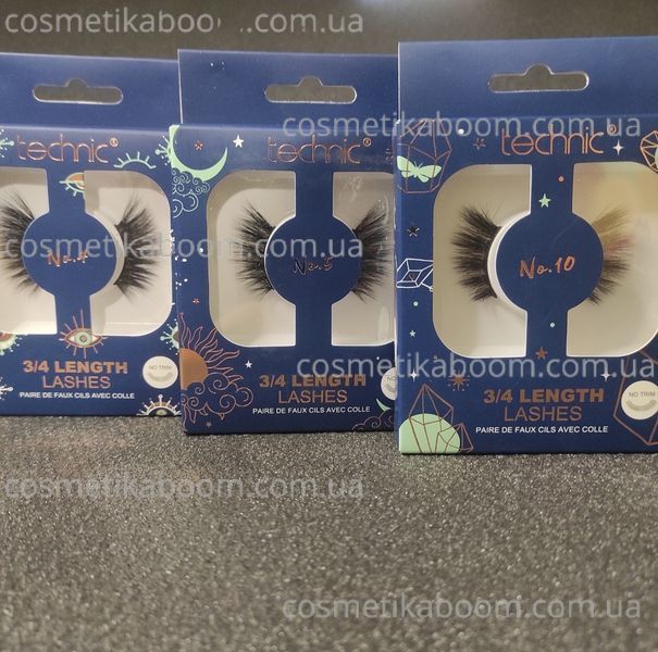 Накладні вії Technic Cosmetics False Eyelashes 3/4 Length Lashes 215431 фото Накладні вії Technic Cosmetics False Eyelashes 3/4 Length Lashes 215431 фото