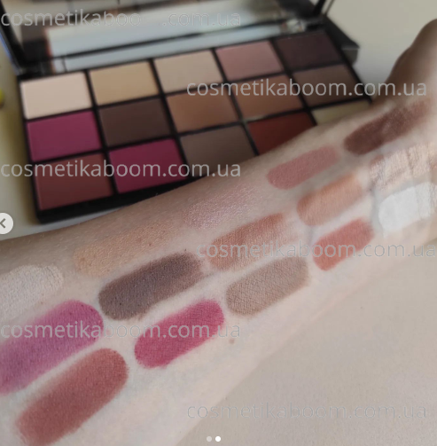 Палетка тіней Technic 15 Colours Eyeshadow Palette "Urban Jungle" 2216830 фото