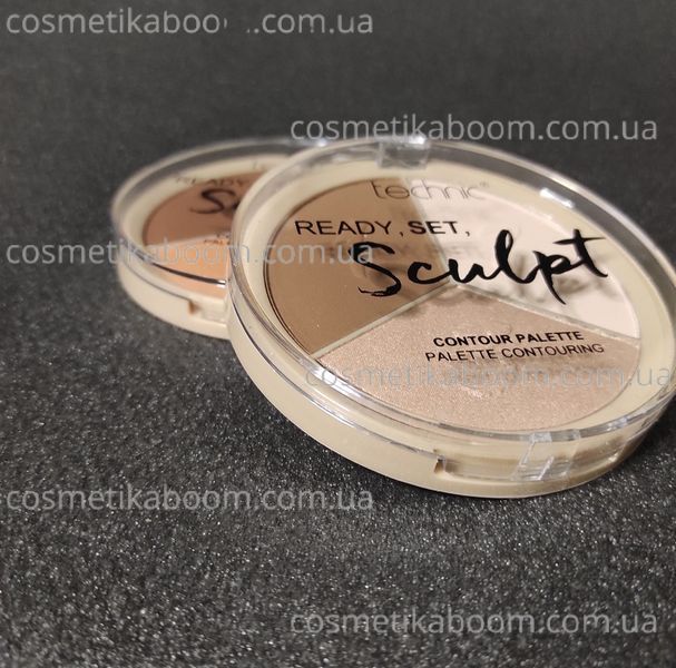 Палітра для контурування Technic Contour Palette Ready Set Sculpt TCSFMED фото