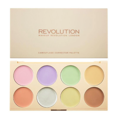Палитра цветных корректоров Revolution Camouflage Corrector Palette 54911 фото