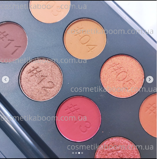 Палетка тіней Technic Pro Finish Eyeshadow Palette "Molten Lava" 1970510 фото Палетка тіней Technic Pro Finish Eyeshadow Palette "Molten Lava" 1970510 фото