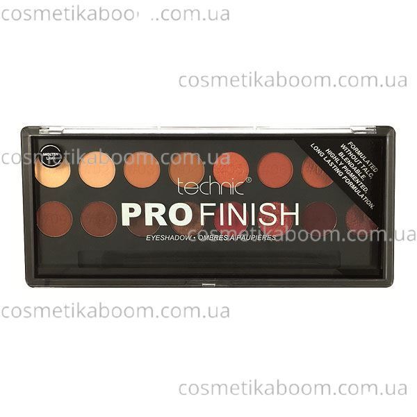 Палетка тіней Technic Pro Finish Eyeshadow Palette "Molten Lava" 1970510 фото Палетка тіней Technic Pro Finish Eyeshadow Palette "Molten Lava" 1970510 фото