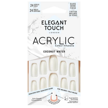 Набір накладних нігтів Elegant Touch False Nails Coconut Water 24 count 69835 фото