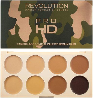 Палитра корректоров Revolution Ultra Pro HD Camouflage Palette REVO9112 фото