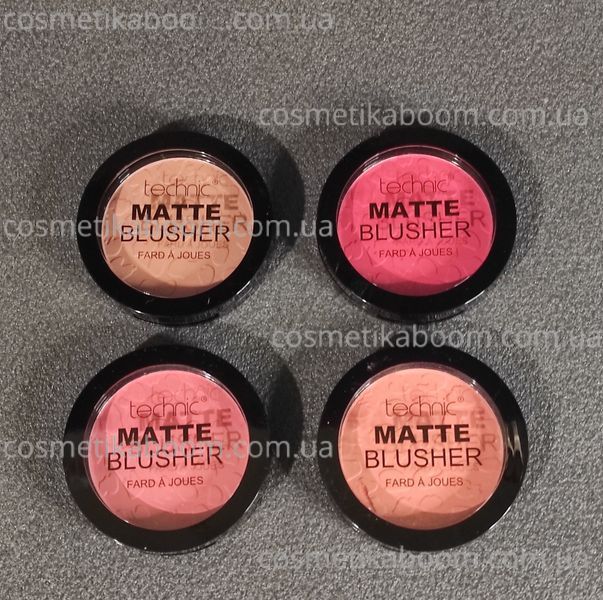 Матові рум'яна Technic Matte Blusher 11 гр. TMBK фото Матові рум'яна Technic Matte Blusher 11 гр. TMBK фото
