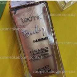 Сияющий бронзер для лица и тела Technic Face and body illuminator Body Glimmer - Sunset 1970625 фото