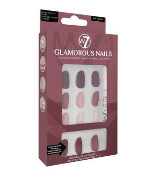 Накладні нігті з клеєм W7 - Glamorous Nails Artificial Nails "I've Fallen" 9816640 фото