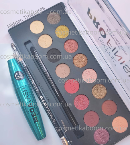 Палетка теней Technic Pro Finish Eyeshadow Palette "Hidden Treasures" 2216974 фото Палетка теней Technic Pro Finish Eyeshadow Palette "Hidden Treasures" 2216974 фото