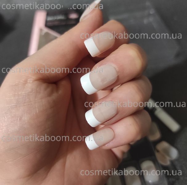 Накладні нігті в комплекті із клеєм Royal Cosmetics 24 Glue-On Nail Tips "French Manicure Nails" 2215939 фото Накладні нігті в комплекті із клеєм Royal Cosmetics 24 Glue-On Nail Tips "French Manicure Nails" 2215939 фото