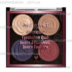 Палетка теней Wet n Wild Rebel Rose Color Icon Eyeshadow Quad 3444938 фото