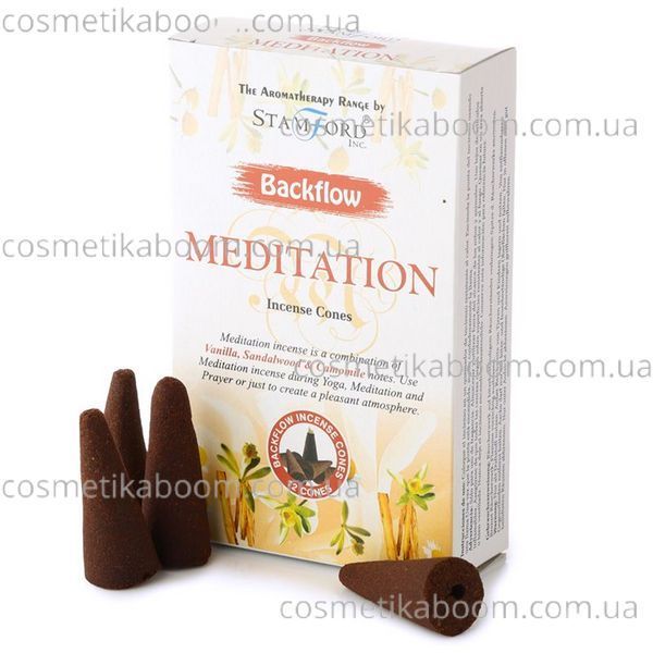 Арома-конусы для дымного водопада Stamford Backflow Incense Cones INC674 фото