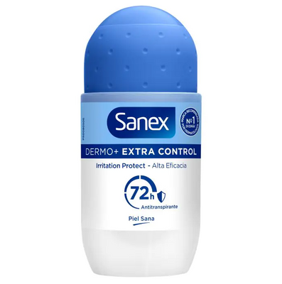 Дезодорант шариковый Sanex Deodorant Roll On Dermo Extra Control 72H 48SAN фото