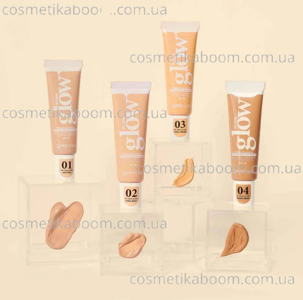 Увлажняющая тональная основа Bellaoggi My Skin Glow Fondotinta Illuminante SPF20 30 мл. BO02CR фото