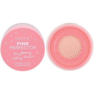 Розовая рассыпчатая пудра Technic Pink Perfector Brightening Setting Powder 10г 18878 фото