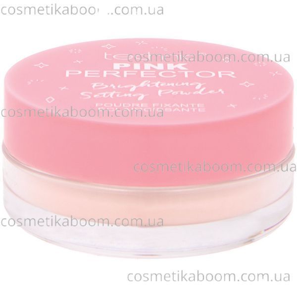 Розовая рассыпчатая пудра Technic Pink Perfector Brightening Setting Powder 10г 18878 фото