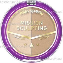 Палетка для контурування Miss Sporty Mission Sculpting 1970170 фото Палетка для контурування Miss Sporty Mission Sculpting 1970170 фото