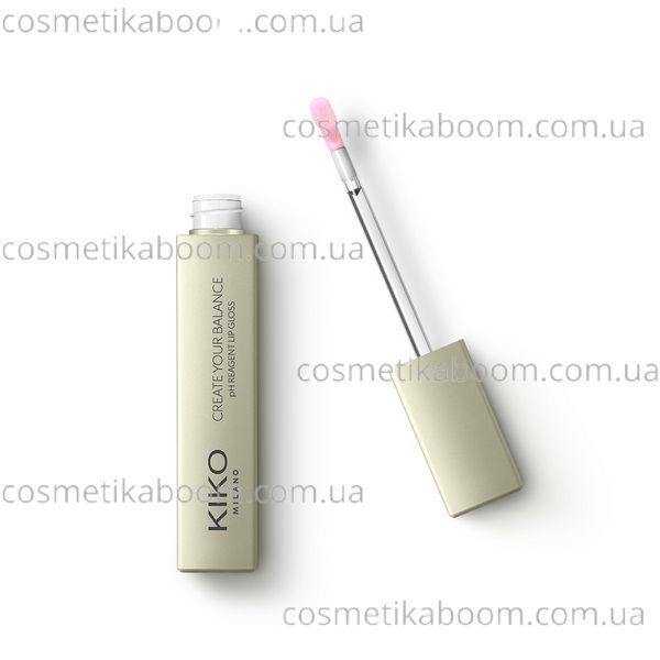 Пом'якшувальний блиск Kiko Milano Create Your Balance Ph Reagent Lip Gloss CYBPHRLG фото Пом'якшувальний блиск Kiko Milano Create Your Balance Ph Reagent Lip Gloss CYBPHRLG фото