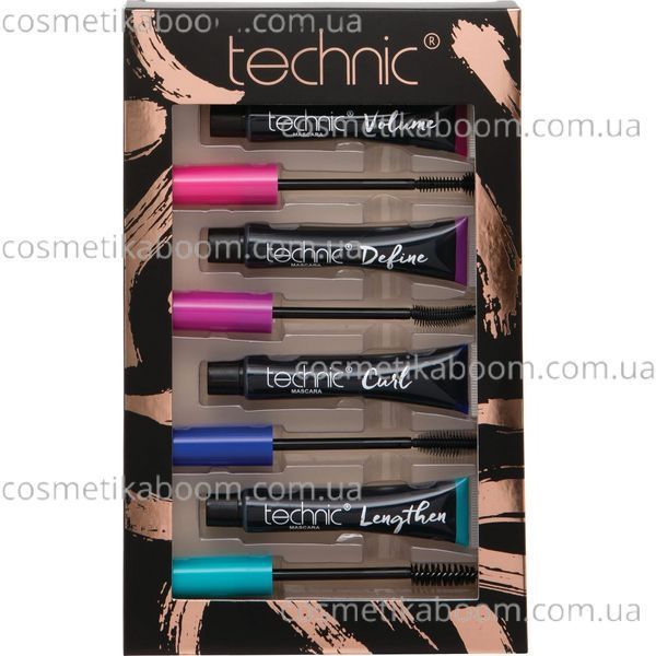 Ультра черная тушь для ресниц с разными эффектами Technic Mascara Volume, Curl, Lengthen & Define 3074930 фото Ультра черная тушь для ресниц с разными эффектами Technic Mascara Volume, Curl, Lengthen & Define 3074930 фото