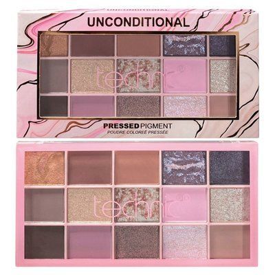 Палетка теней Technic Cosmetics 15 Colours Eyeshadow Palette Unconditional 3773695 фото