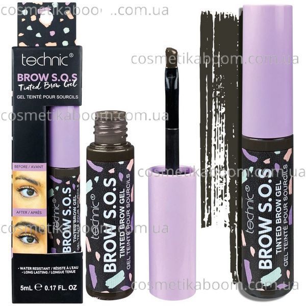 Оттеночный тинт для бровей Technic Brow SOS Tinted Brow Gel 3137144 фото Оттеночный тинт для бровей Technic Brow SOS Tinted Brow Gel 3137144 фото