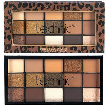 Палетка тіней Technic 15 Colours Eyeshadow Palette Boujee 3773697 фото