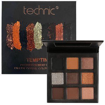Палітра тіней Technic Cosmetics Pressed Pigments Eyeshadow Palette "Tempting" 29504876 фото