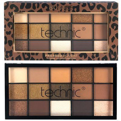 Палетка теней Technic 15 Colours Eyeshadow Palette Boujee 3773697 фото