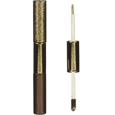 Стойкие жидкие двухсторонние тени для век Body Collection Double-Sided Liquid Metallics Cream Eyeshadow & Glitter Liner 19508 фото