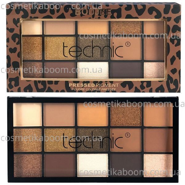 Палетка теней Technic 15 Colours Eyeshadow Palette Boujee 3773697 фото Палетка теней Technic 15 Colours Eyeshadow Palette Boujee 3773697 фото